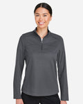 Women's Express Tech Performance Pique Quarter-Zip Pullover | NE412W