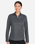 Women's Express Tech Performance Pique Quarter-Zip Pullover | NE412W