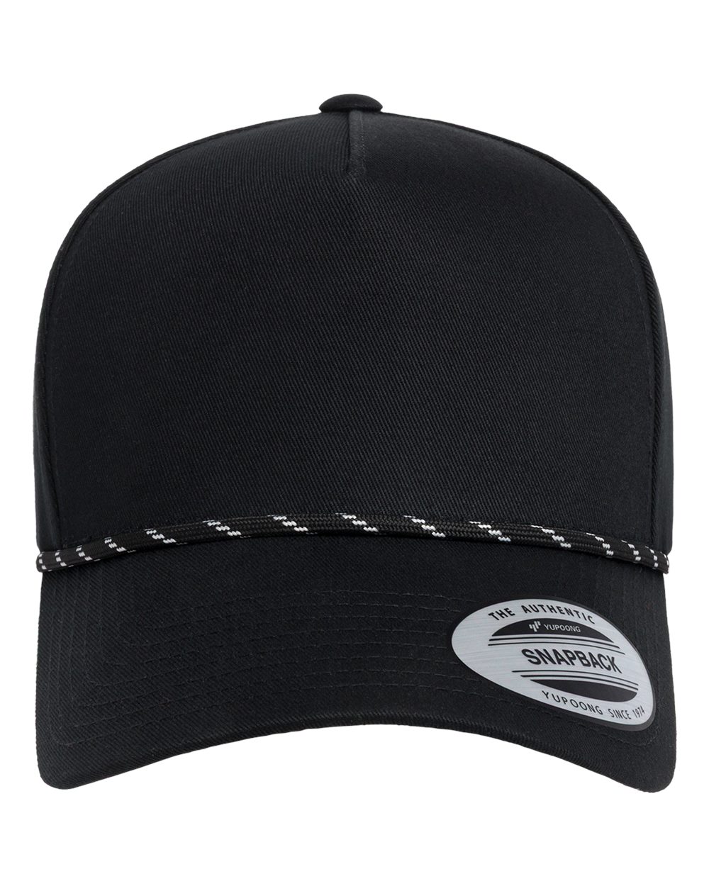 Gorra Retro de Cinco Paneles con Cuerda, Mezcla de Algodón | 5079BD