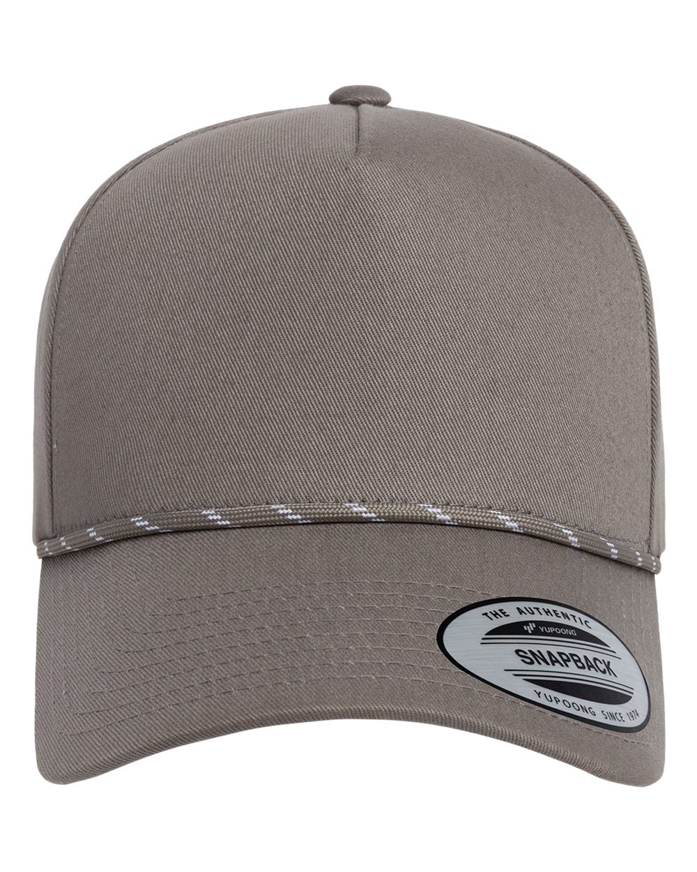 Retro Cotton Blend Five-Panel Rope Cap | 5079BD