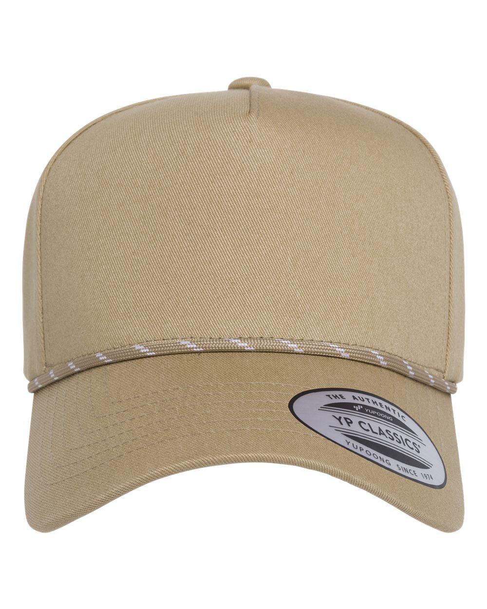 Gorra Retro de Cinco Paneles con Cuerda, Mezcla de Algodón | 5079BD