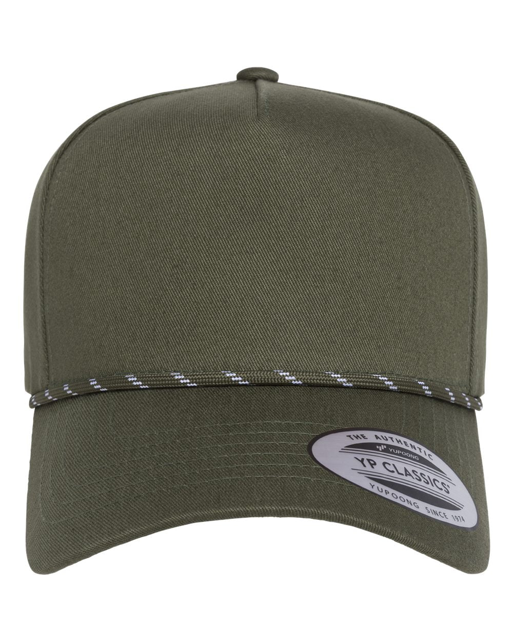 Gorra Retro de Cinco Paneles con Cuerda, Mezcla de Algodón | 5079BD