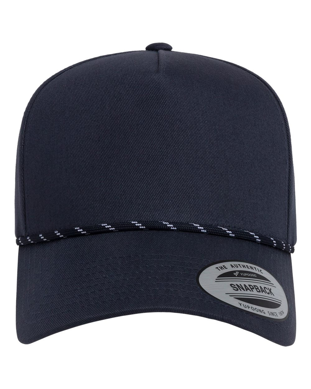 Gorra Retro de Cinco Paneles con Cuerda, Mezcla de Algodón | 5079BD