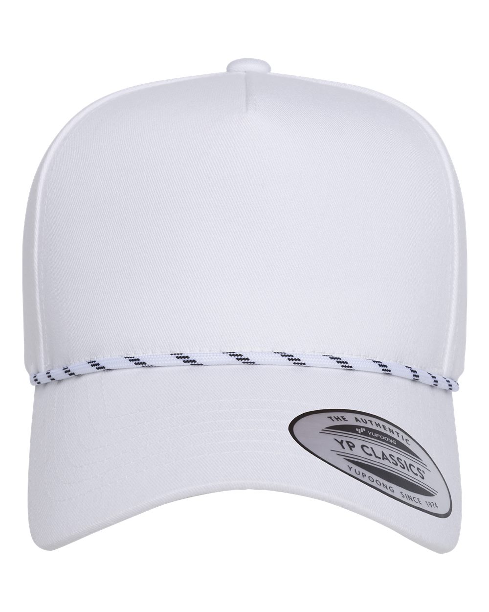 Gorra Retro de Cinco Paneles con Cuerda, Mezcla de Algodón | 5079BD