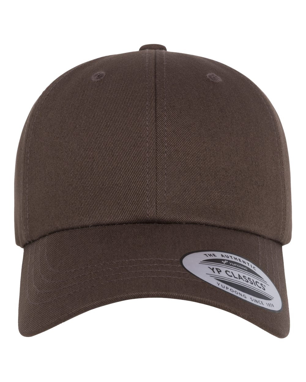 YP Classics 6245CM Classic Dad Hat - Brown