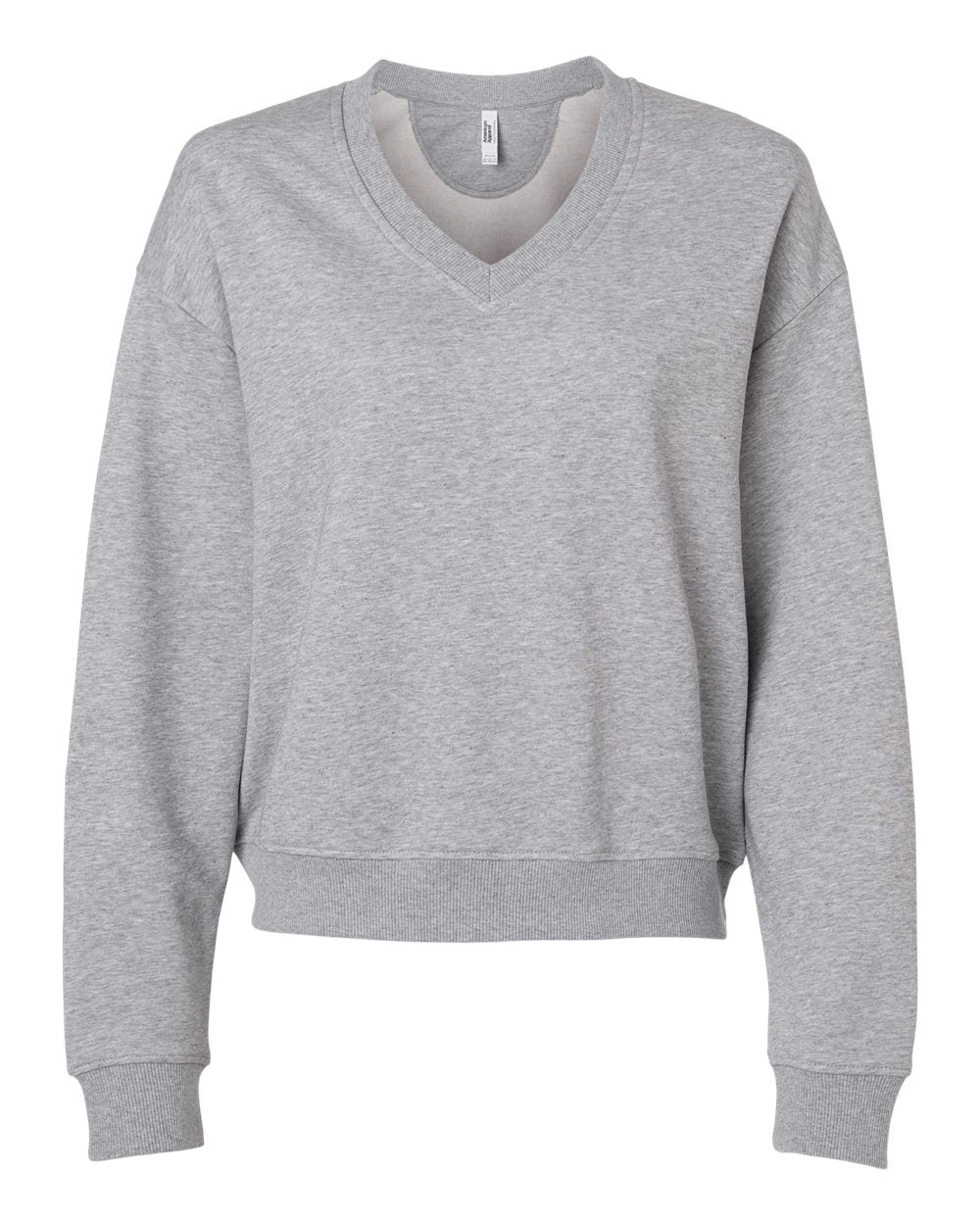 Women's French Terry V-Neck Sweatshirt | FTV00