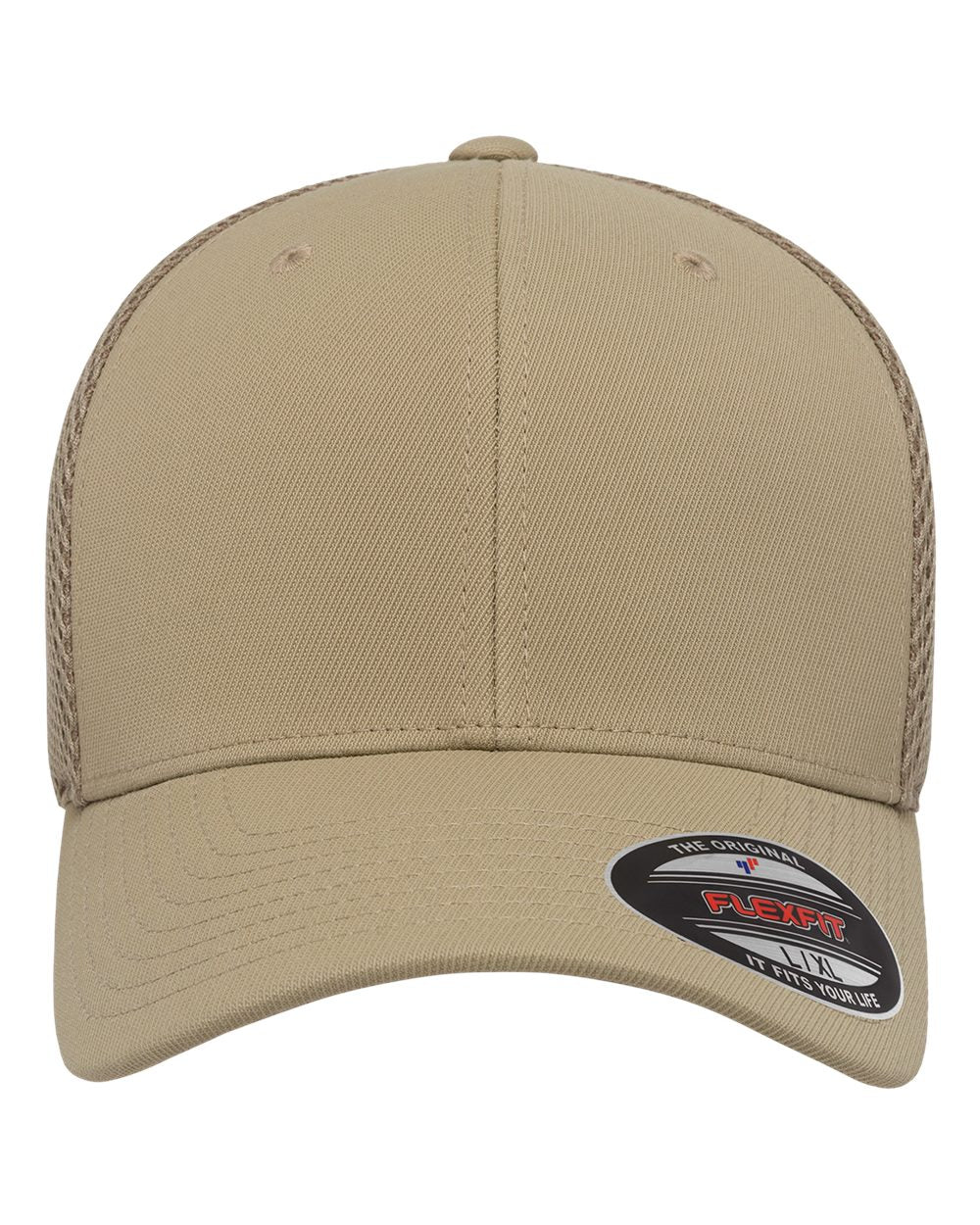 Flexfit 6533 Ultrafiber Mesh Cap - Khaki