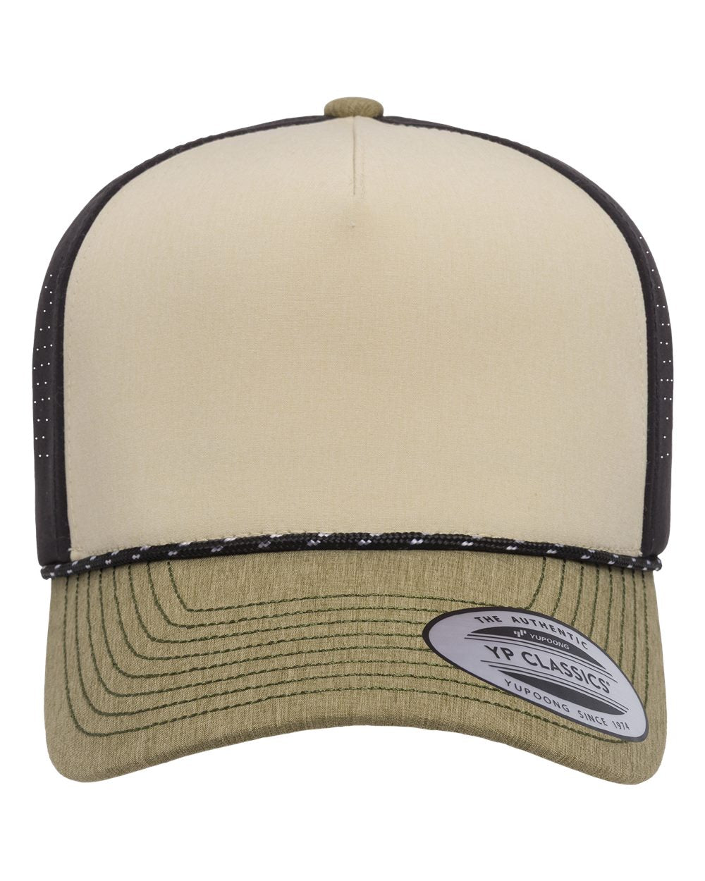 Five-Panel Perforated Rope Cap | 5389BD