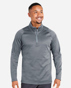 Men's Waffle Fleece Quarter-Zip Pullover | 631105