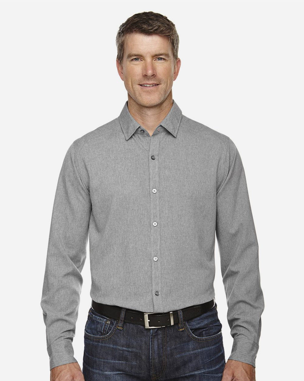 Men's Melange Performance Shirt | 88802