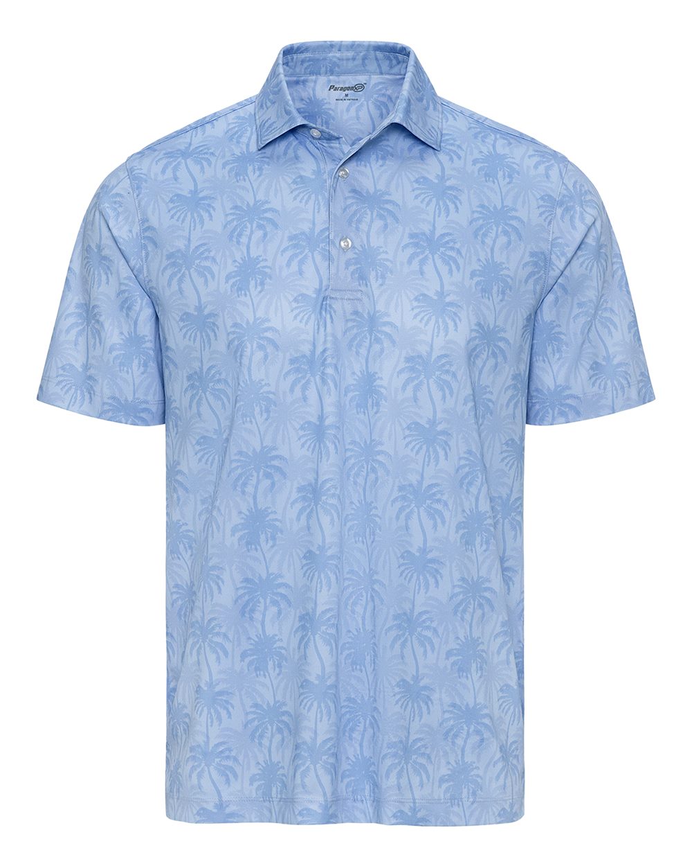 Paragon 154 Men's Charleston Sublimated Polo - Light Blue