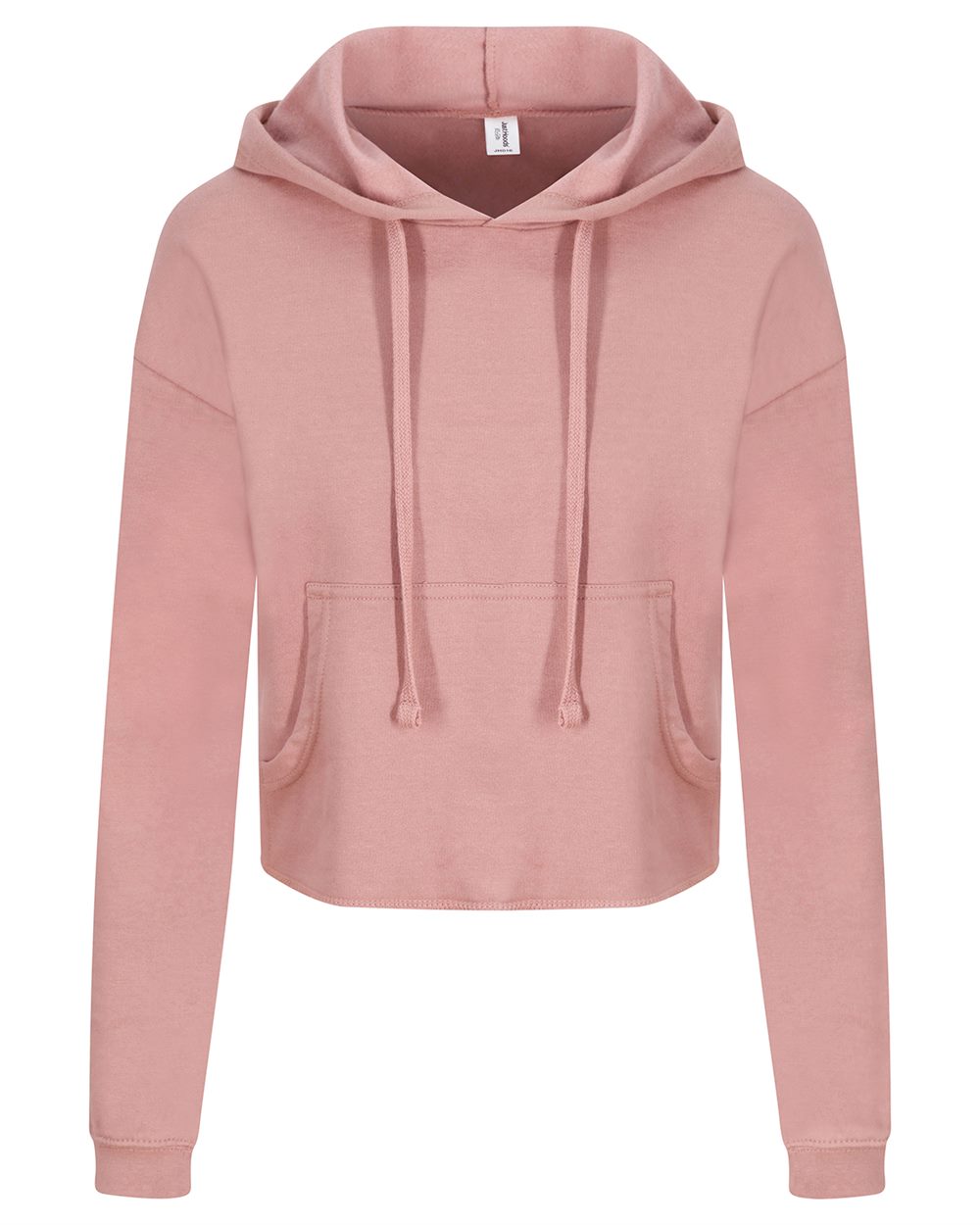 Women's Girlie Cropped Hooded Fleece with Pocket | JHA016
