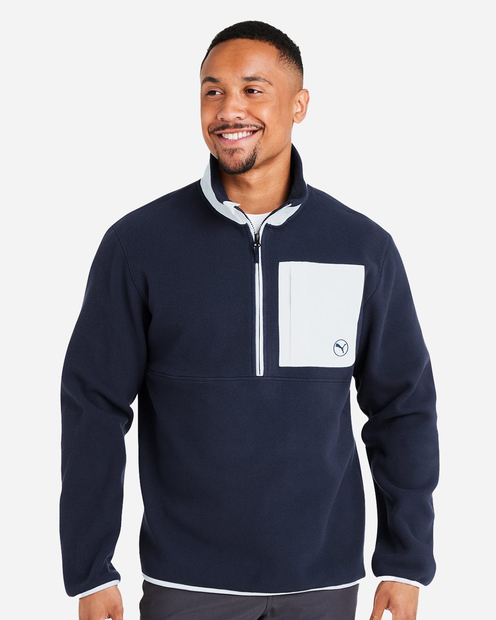 Men's Fleece Quarter-Zip Pullover | 628407