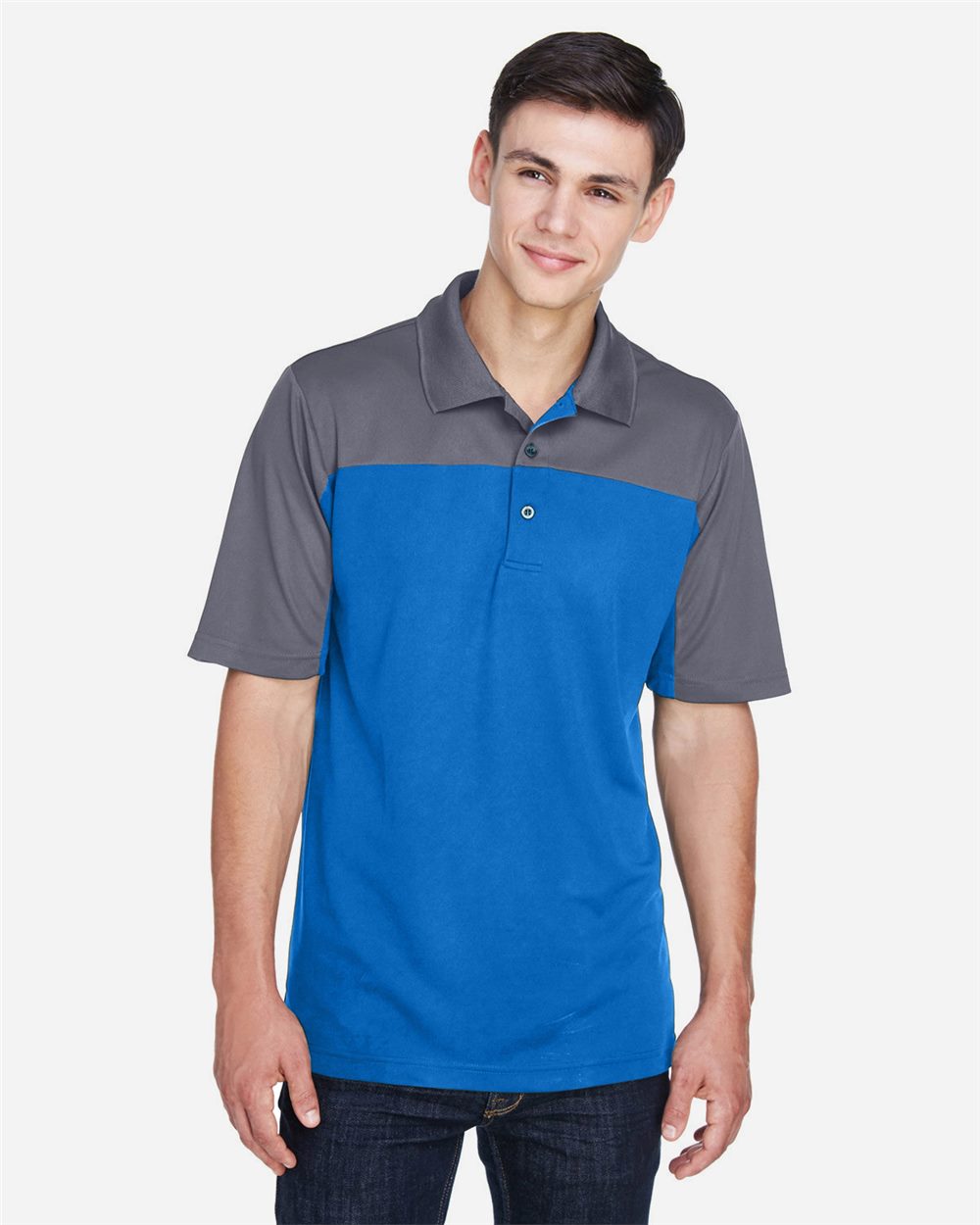 Men's Balance Colorblock Performance Piqué Polo | CE101