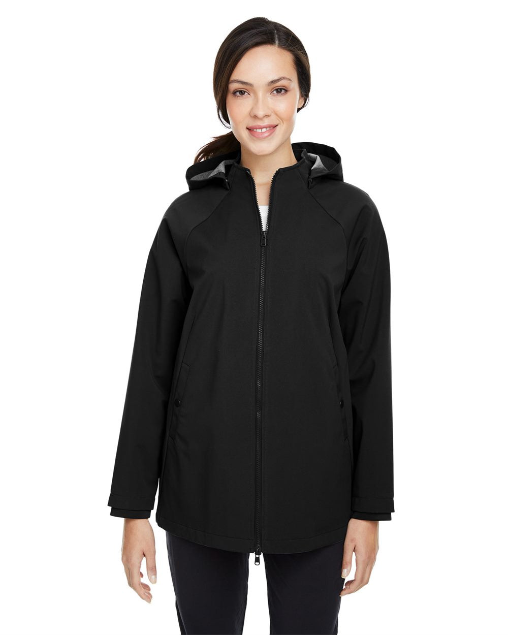 Women's City Hybrid Soft Shell Hooded Jacket | NE718W