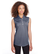 Women's Rotation Stripe Sleeveless Polo | 597222