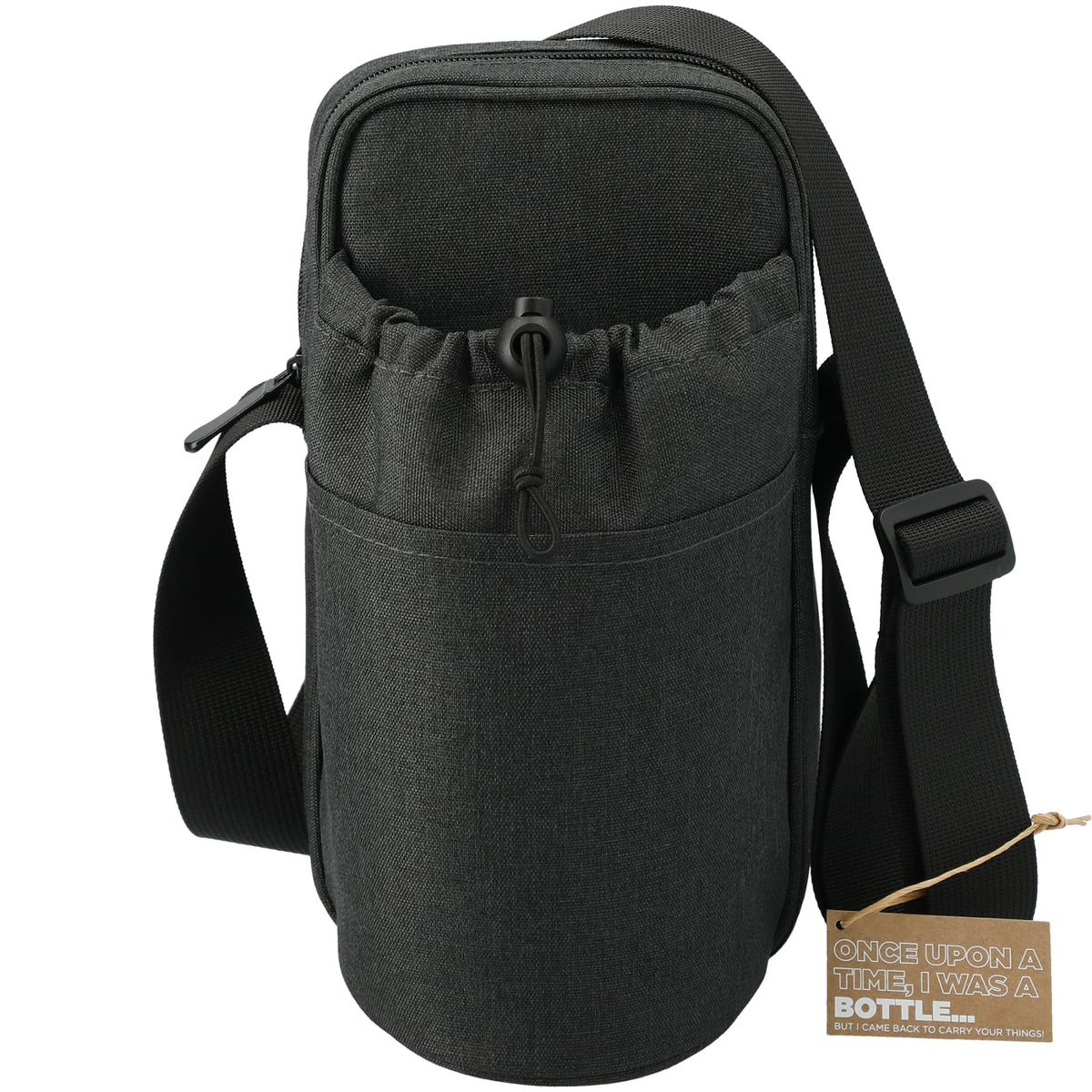 Traver RPET Adjustable Bottle Sling Cooler w/Pouch | 1600-29 image 1