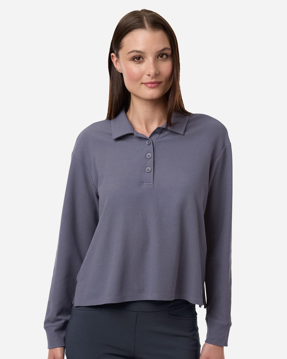 Polo holgado de manga larga para mujer Beyond | A1008