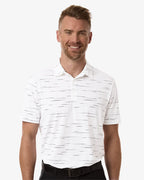 Men's Ultimate365 Mesh Glimmer Print Polo | A2015