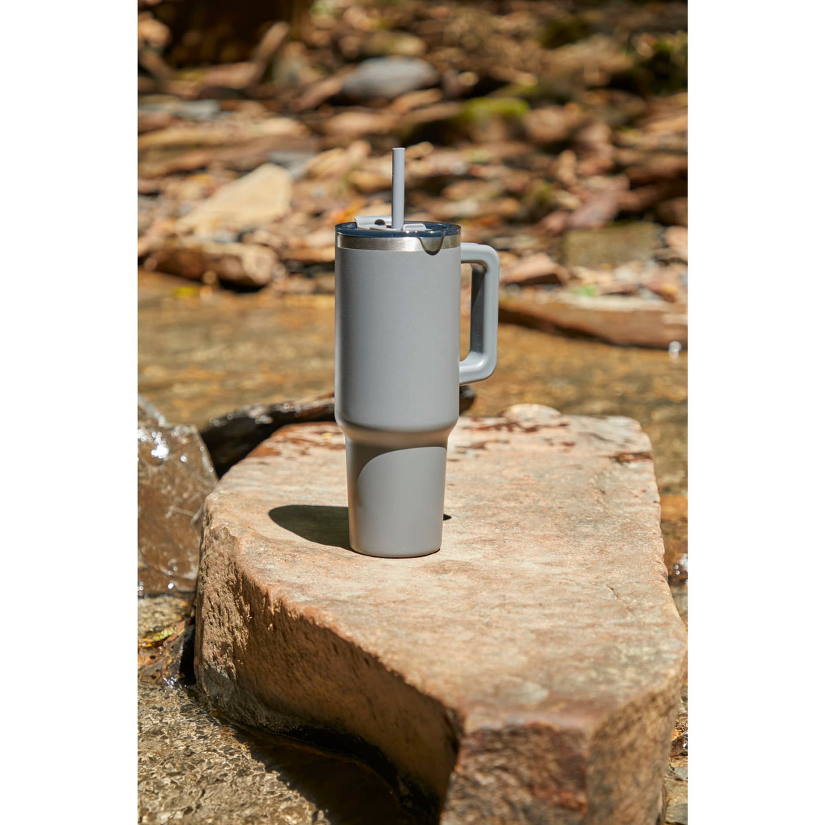 Pinnacle Recycled Travel Tumbler with Straw 40oz | 1603-15 image 2