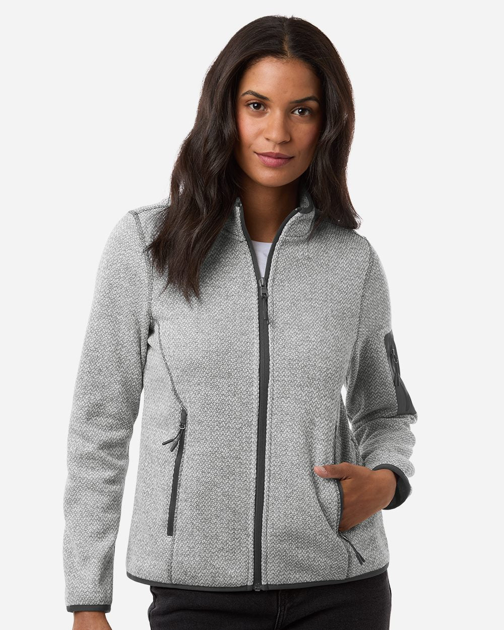 Women's Jasper Full-Zip Fleece Jacket | NE730W