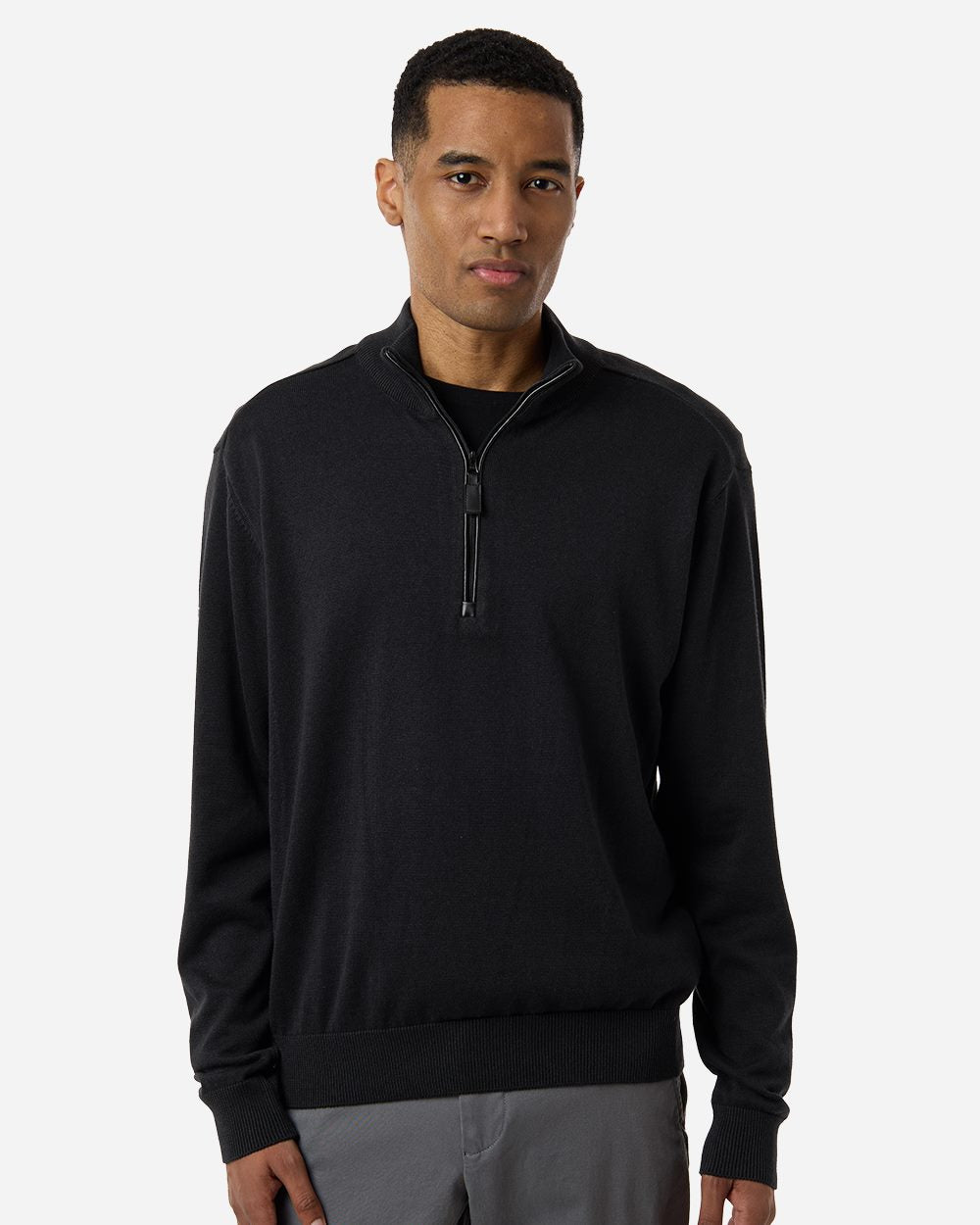 Men's New Classics Quarter-Zip Sweater | DG446