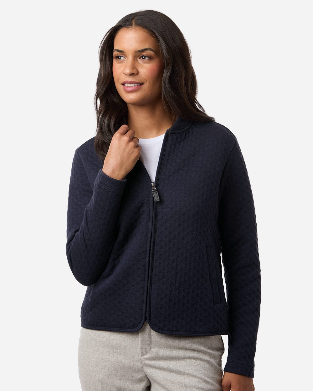 Women's Berkeley Textured Full-Zip Jacket | DG740W
