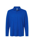 Men's Nova Performance Long Sleeve Pique Polo | CE108L