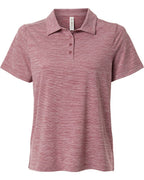 Polo de rayas jaspeadas para mujer Relay | TT125W