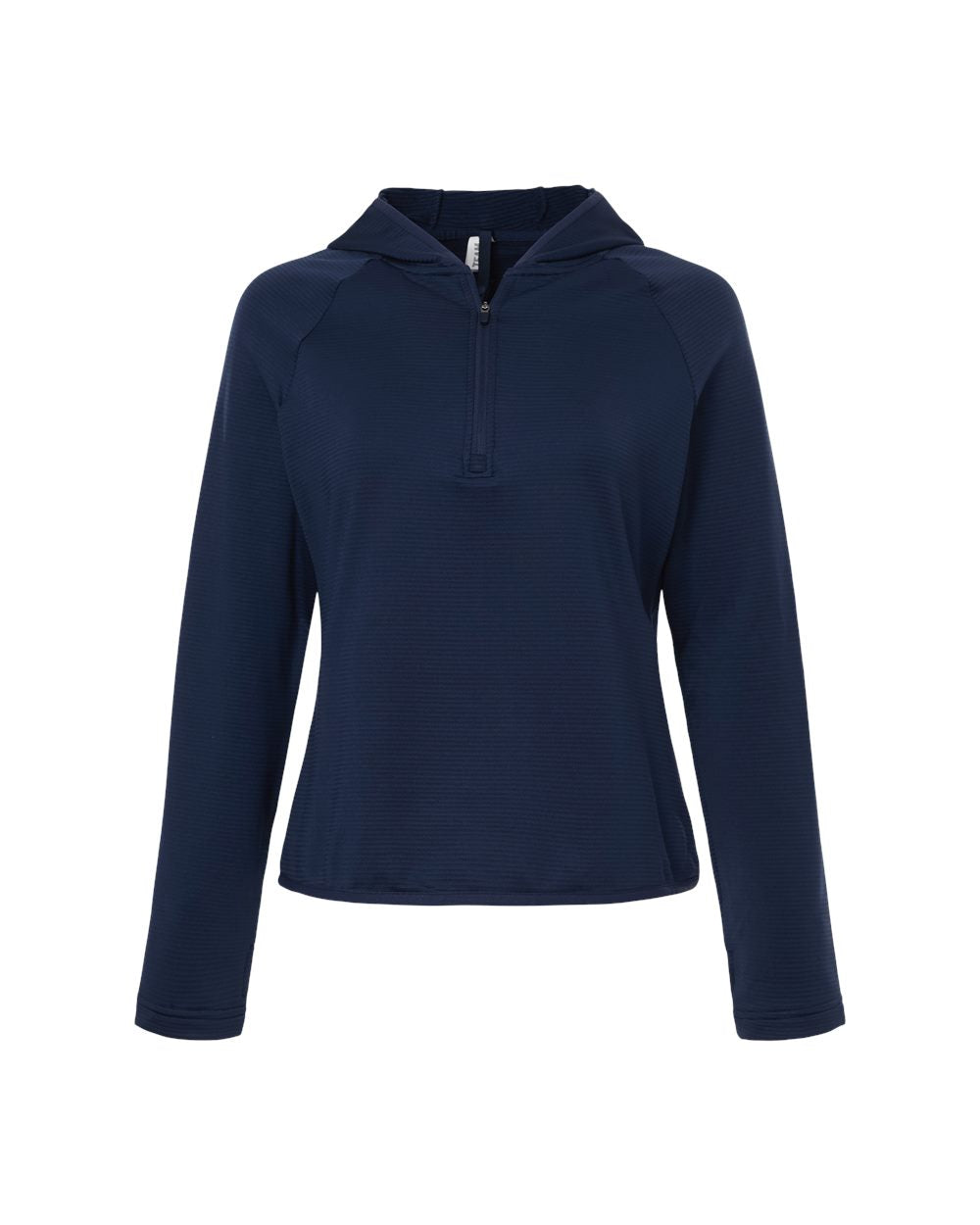 Sudadera con capucha y cremallera de cuarto para mujer Qualify | TT200W