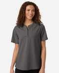 Women's Seaton Pebble Textured Polo | DG102W