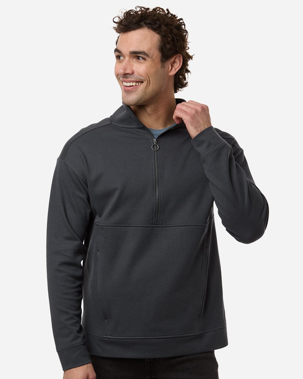 Men's Mantra Half-Zip Ottoman Pullover | NE220