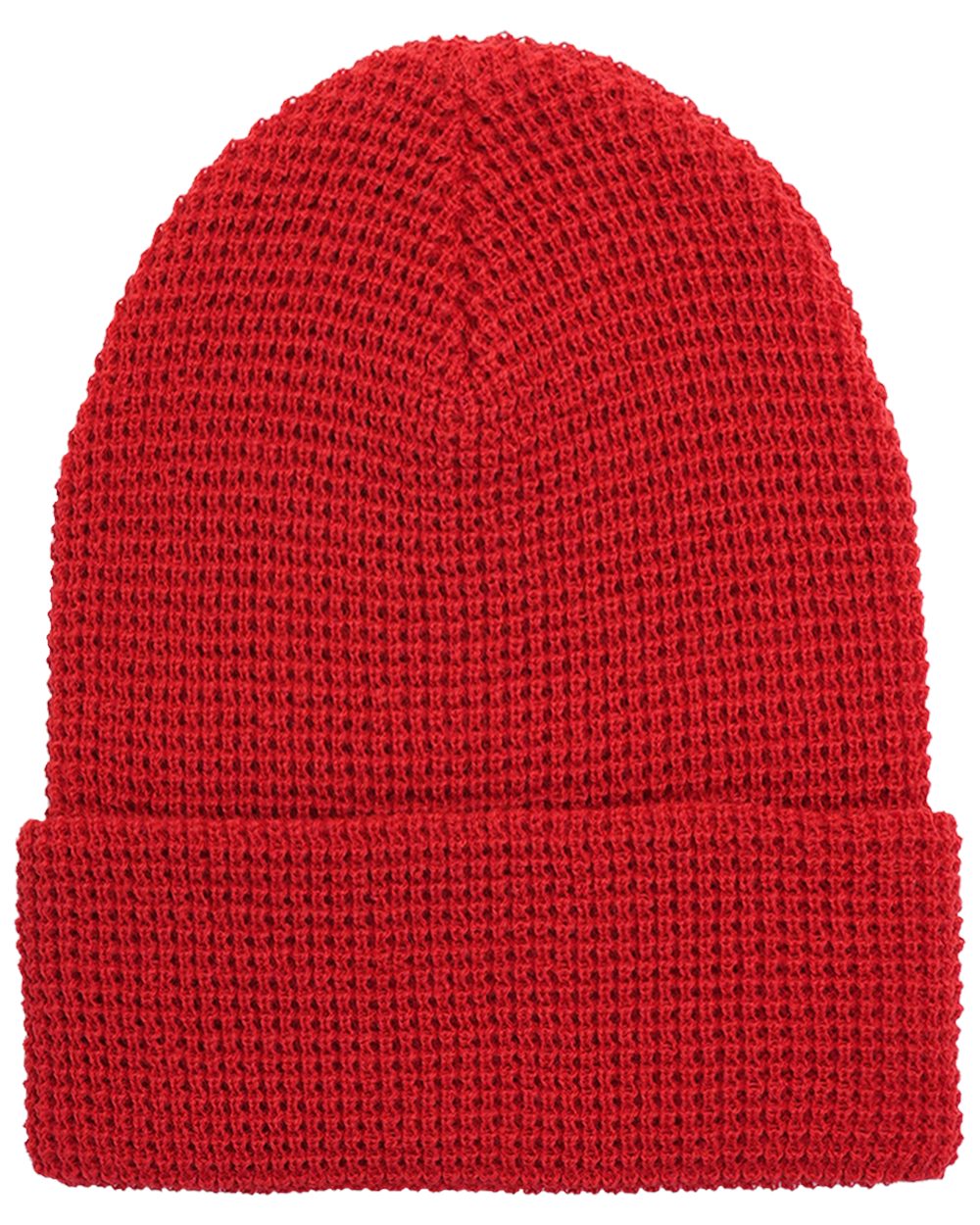 Waffle Cuffed Knit Beanie | 2501KC
