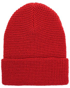 Waffle Cuffed Knit Beanie | 2501KC