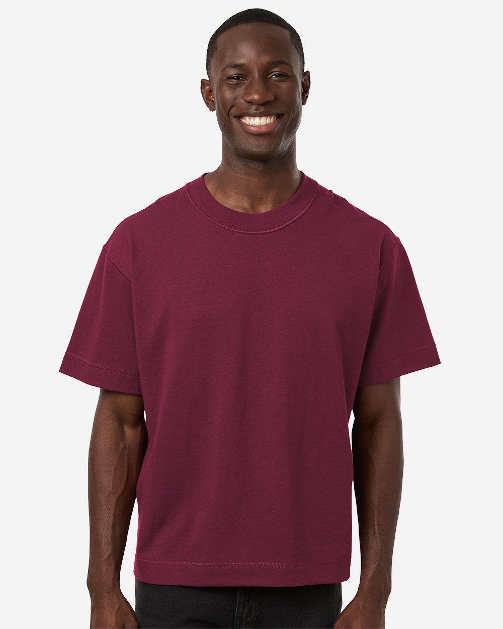 Unisex Heavyweight Cotton Mid-Length Tee | 13ML0