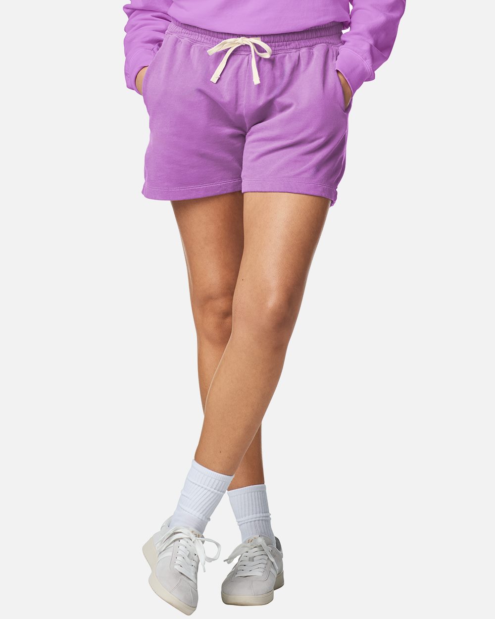 Women’s Garment-Dyed Lightweight Sweat Shorts | 1468L