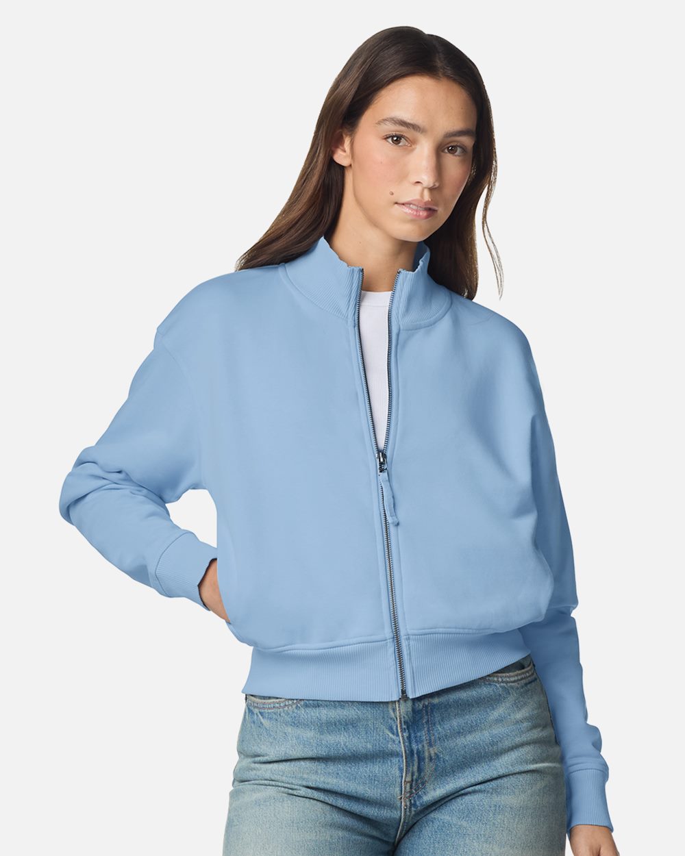 Women's French Terry Full-Zip Jacket | FTJ00