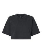 Women's Garment-Dyed Cropped Tee | 6882GD