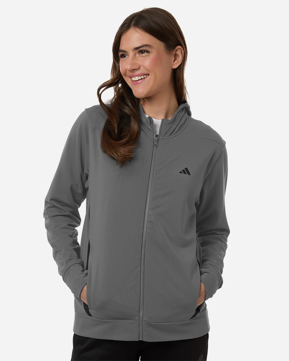 Women's Game & Go Fleece Full-Zip Hooded Sweatshirt | AT209