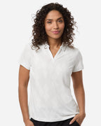 Women's Textured Jacquard Polo | A727