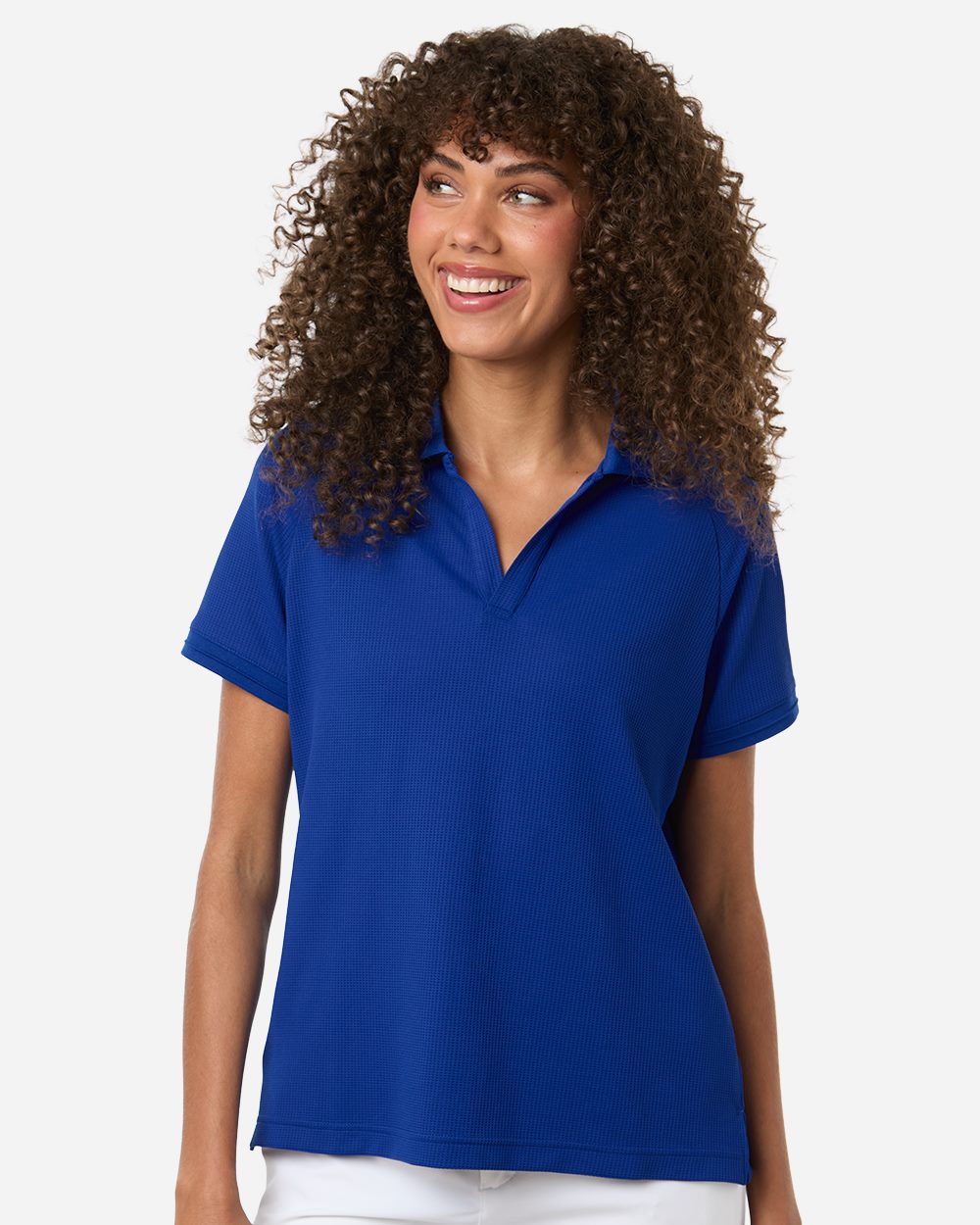 Women's Topspin Stretch Grid Textured Polo | TT130W