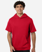 Unisex Squad Tech Fleece Hooded Short-Sleeve Sweatshirt | TT404
