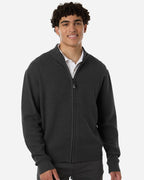 Men's Hartland Textured Full Zip Sweater | DG451