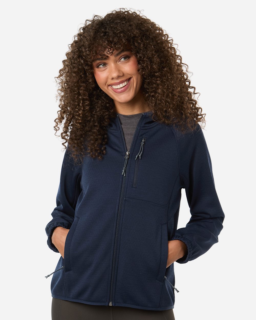 Women's Terrain Bonded Fleece Hooded Jacket | NE430W