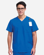 Men's V-Neck 3 Pocket Scrub Top | HMB002