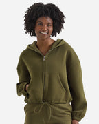 Women's Maria Full-Zip Hooded Sweatshirt | TD601