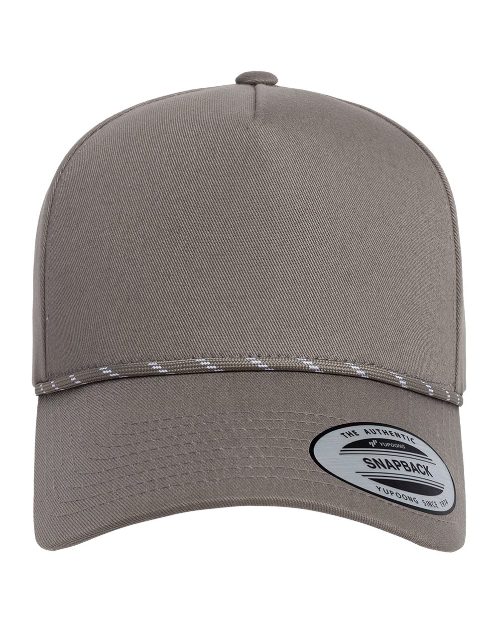 Retro Cotton Blend Five-Panel Rope Cap | 5079BD