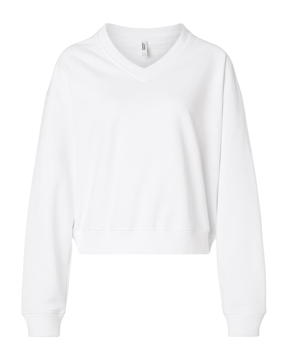Women's French Terry V-Neck Sweatshirt | FTV00