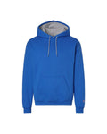 Unisex Powerblend® Contrast Color Hooded Sweatshirt | S7CB0