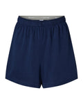 Women's Practice Mesh Fold Over Shorts | SML160